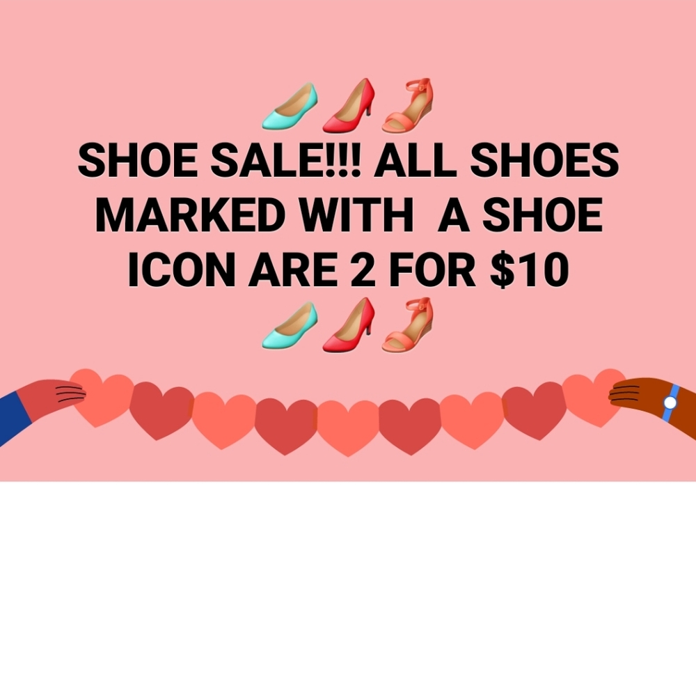 SHOES 2 FOR $10